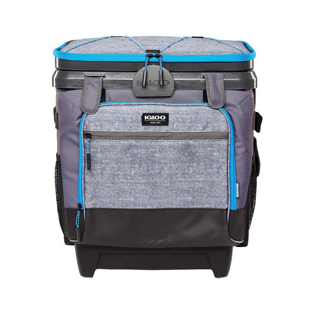 Igloo coolers 64560 Fusion Roller 36 32L Кулер  Grey / Light Blue