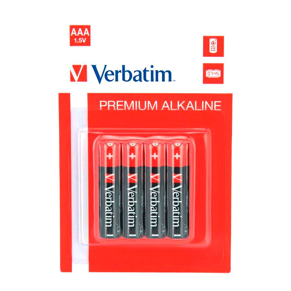 Verbatim 49920 1x4 Micro AAA LR 03 Аккумуляторы Черный Black