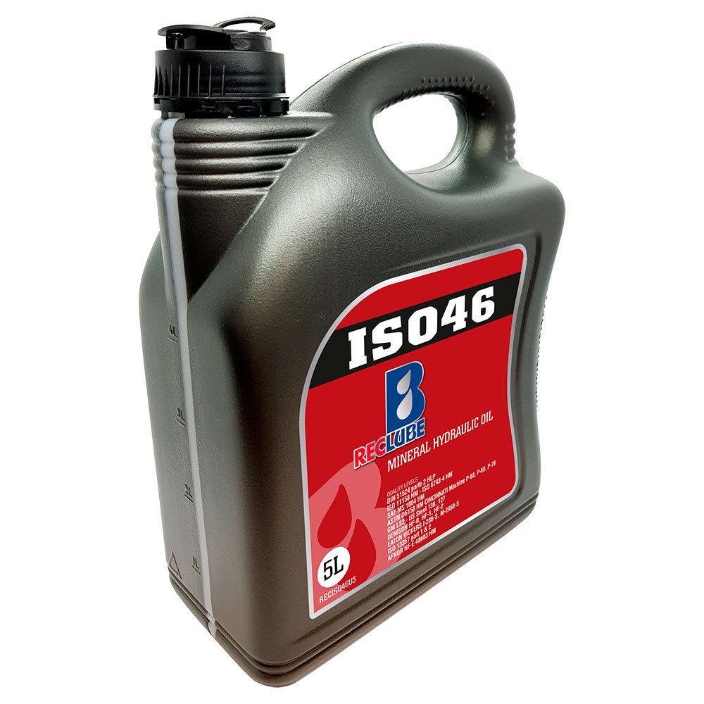 Reclube RECISO46U3 ISO46 5L Гидравлическое масло 3 единицы измерения Бесцветный Clear