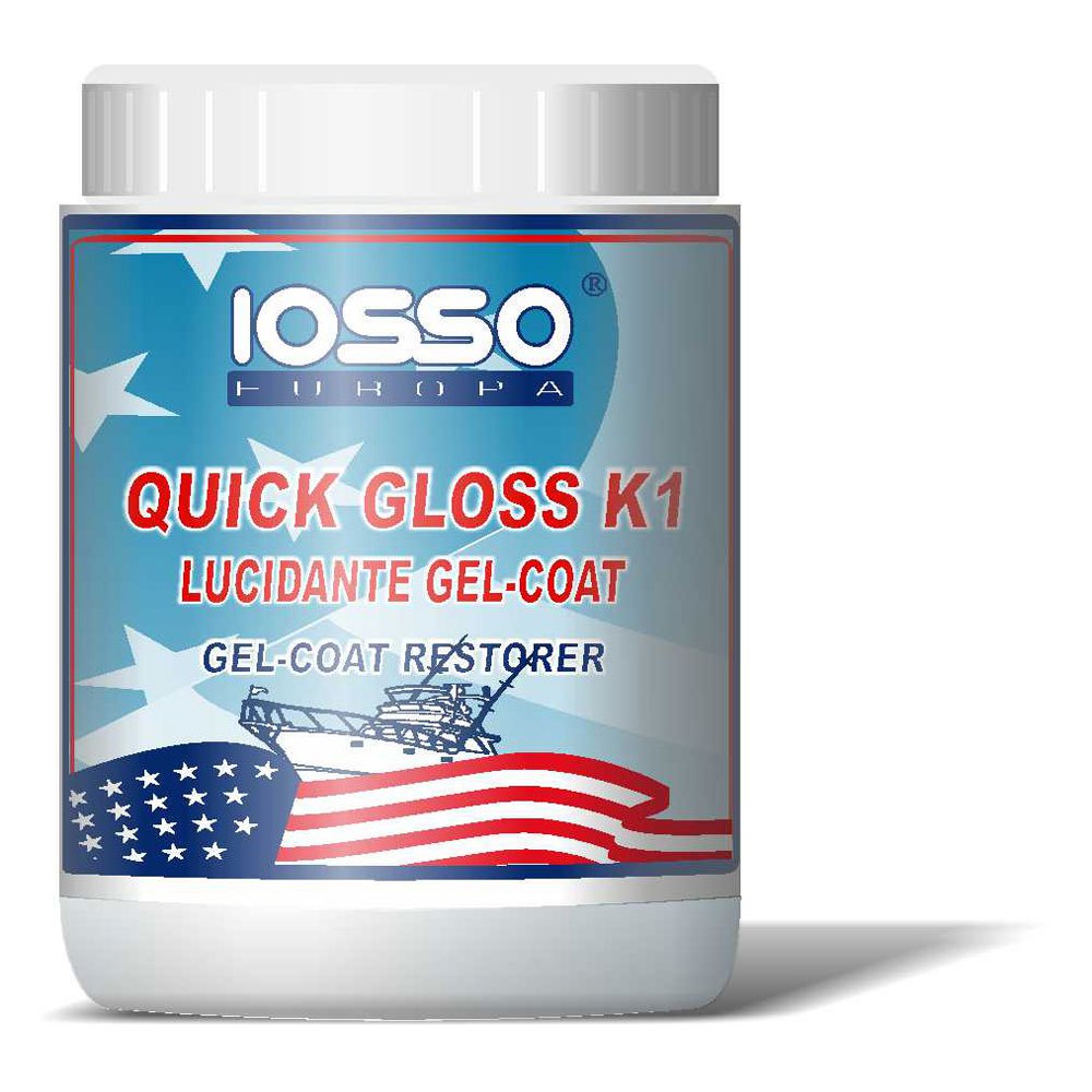 Iosso europa 6464440 Quick Gloss K1 500ml Очиститель для полировки Бесцветный White