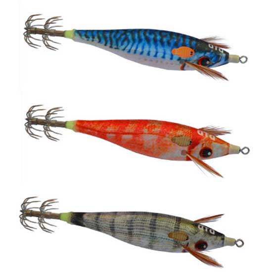 DTD 10801-M Real Fish 1.0 Кальмар 47 Mm 4.5g Многоцветный Mackerel