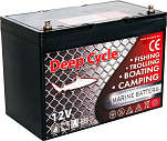 Тяговый гелиевый аккумулятор для лодочного электромотора Marine Deep Cycle GEL CG12-90TXA 90 Ач 12 В
