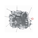 Воздушный фильтр Sole Diesel 180.10.031 для двигателей SM-75/90