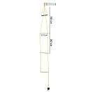 Купить Спасательная верёвочная лестница Lalizas 51558 3 ступени скрытая установка 7ft.ru в интернет магазине Семь Футов