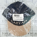Купить Кепка яхтсмена с надписью "Captain" Nauticalia 6203 универсальный размер из хлопка 7ft.ru в интернет магазине Семь Футов