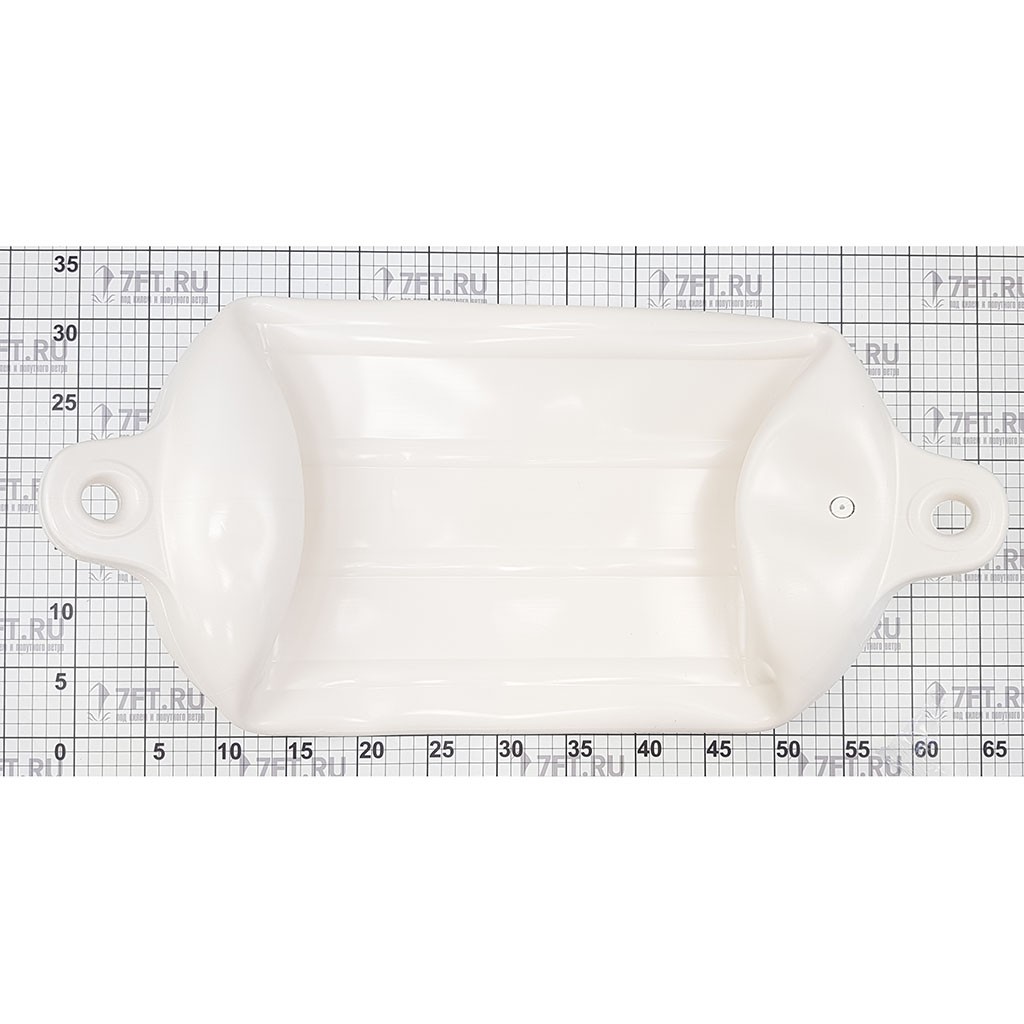 Купить Кранец ребристый Polyform G5 G-5/02 215x705мм белый из виниловой пластмассы 7ft.ru в интернет магазине Семь Футов