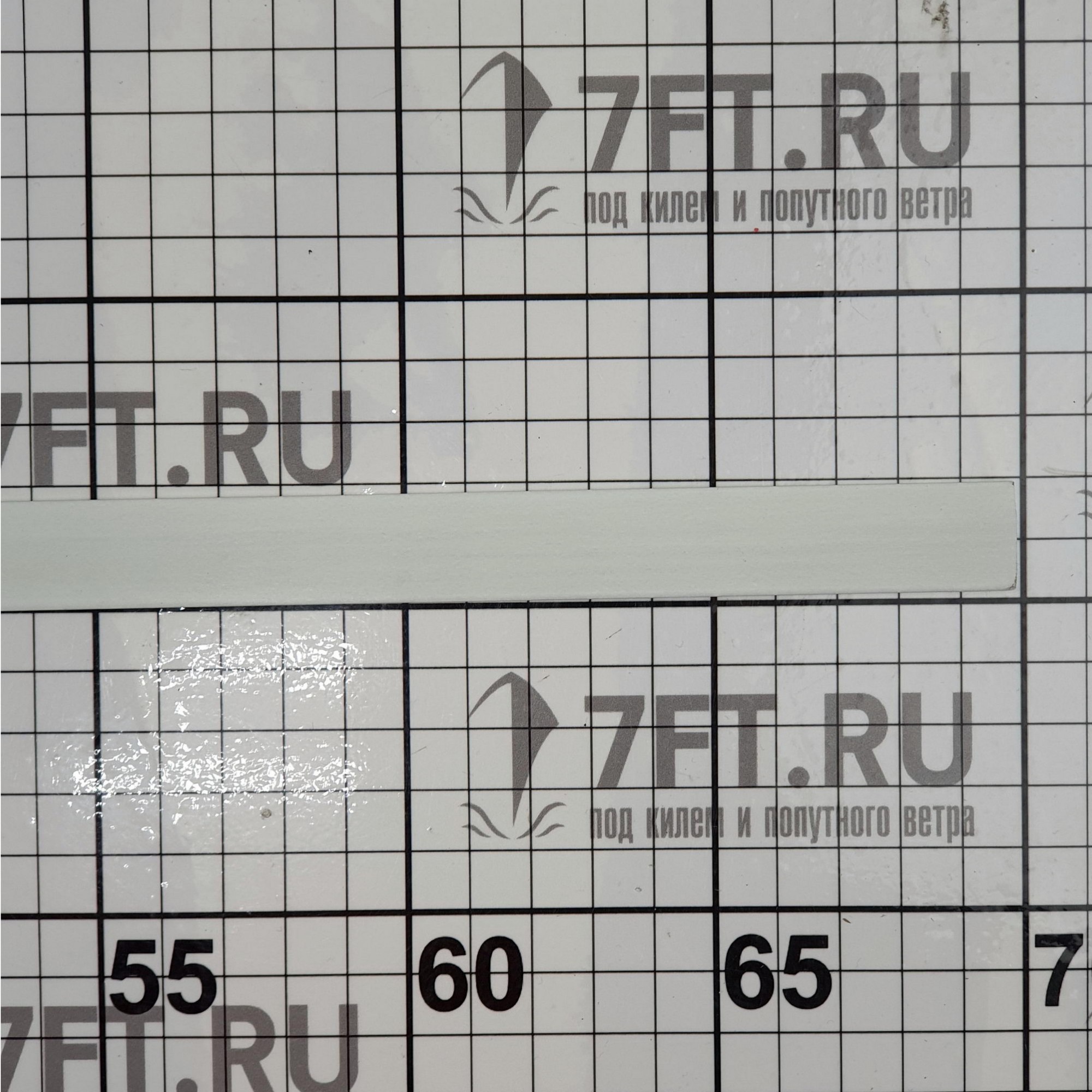 Купить Лата для парусов 2000x18x2мм 0.320кг сечение прямоугольник из сатинированного стекловолокна, Osculati 58.660.49 7ft.ru в интернет магазине Семь Футов