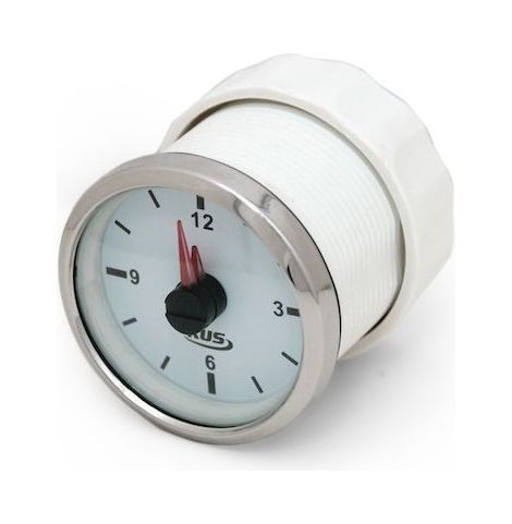 Купить Часы кварцевые, аналоговый белый циферблат, нержавеющий ободок, д. 52 мм KUS JMV00263_KY09100_sale 7ft.ru в интернет магазине Семь Футов