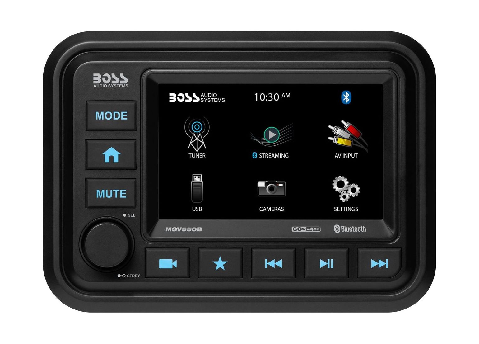 Купить Морская магнитола BOSS MGV550B (упаковка из 9 шт.) Boss Audio MGV550B_pkg_9 7ft.ru в интернет магазине Семь Футов