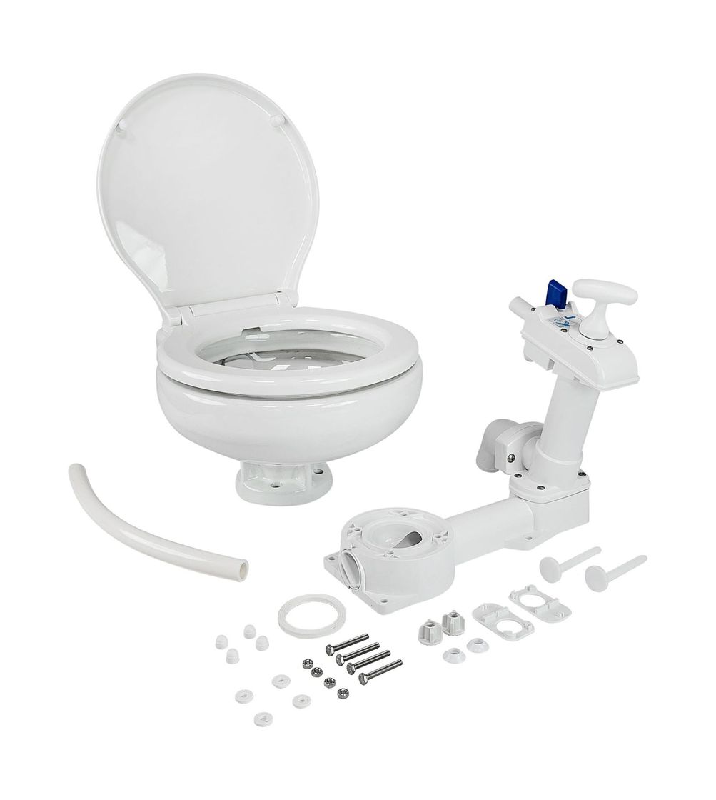 Купить Унитаз с ручной помпой SuperCOMPACT, уценённый Matromarine 6800200700_utsenka 7ft.ru в интернет магазине Семь Футов