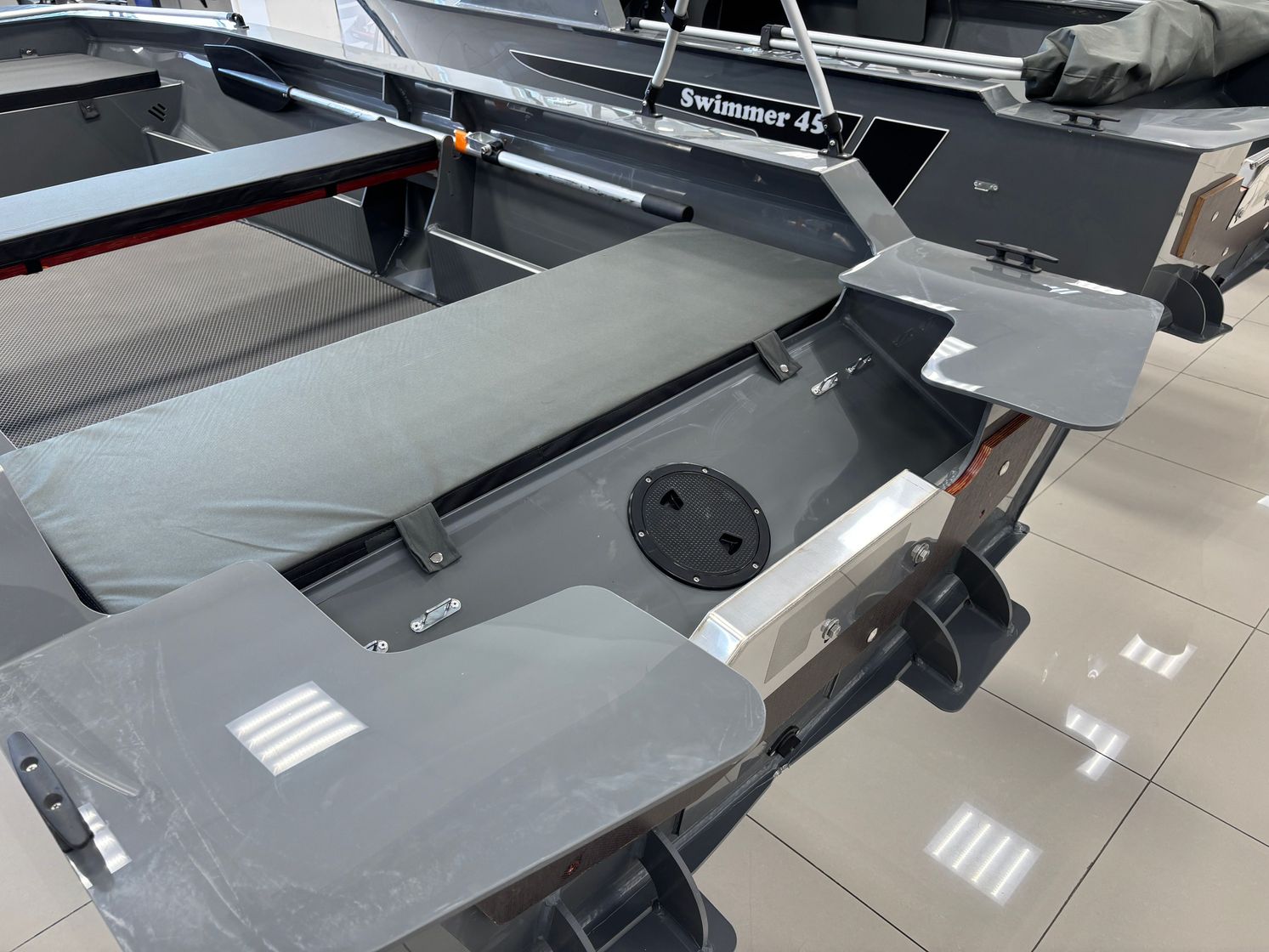 Купить Моторная лодка Swimmer 430, тент ходовой, тент транспортировочный Swimmer430_tent 7ft.ru в интернет магазине Семь Футов