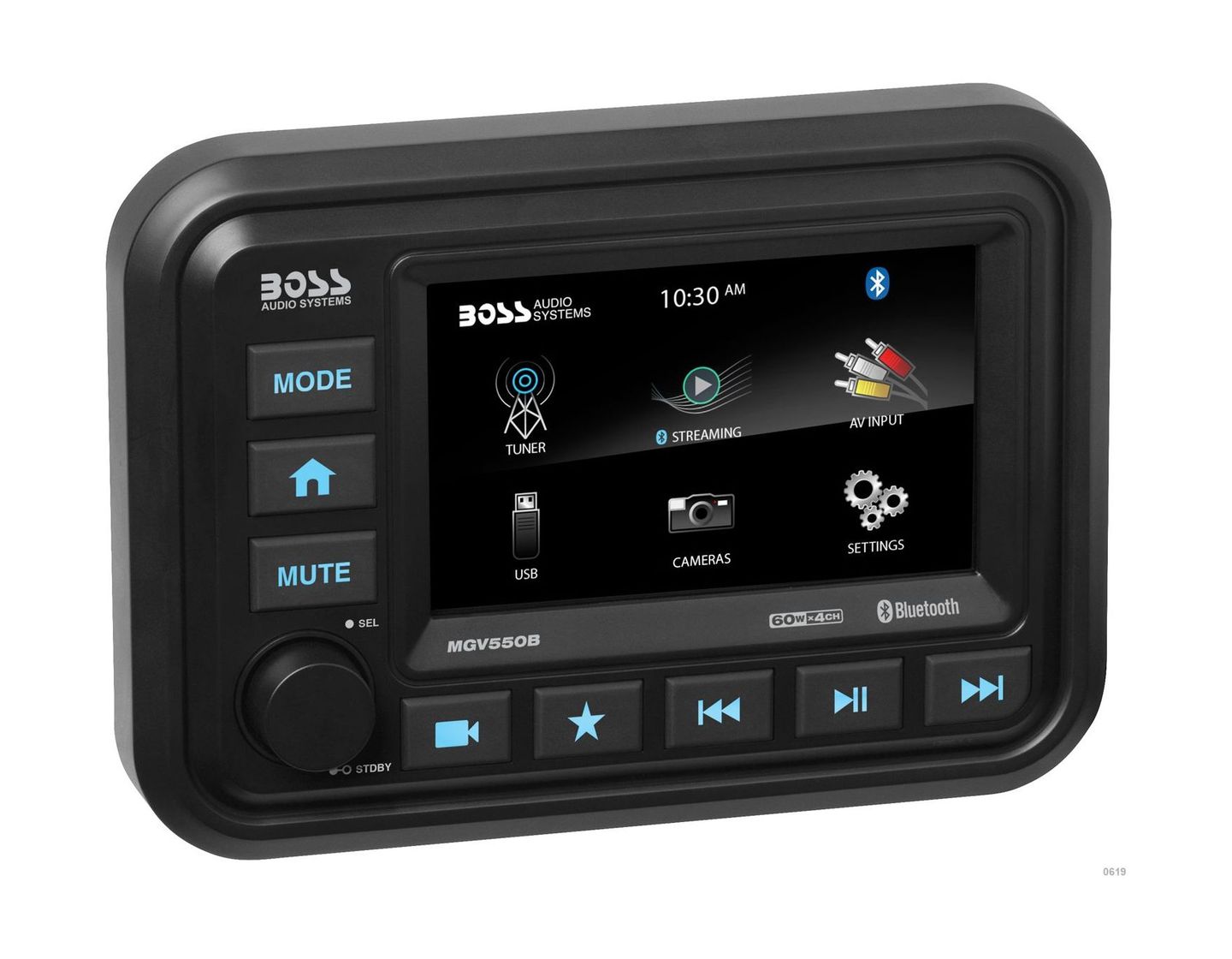 Купить Морская магнитола BOSS MGV550B (упаковка из 9 шт.) Boss Audio MGV550B_pkg_9 7ft.ru в интернет магазине Семь Футов