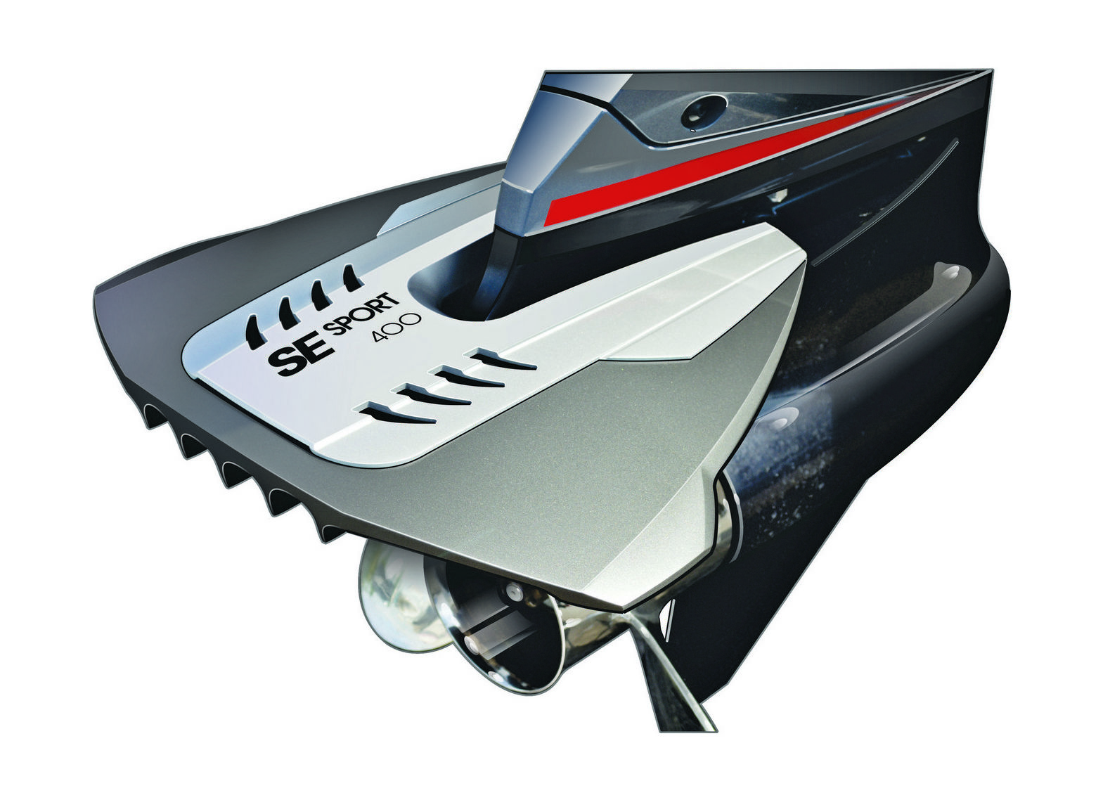 Купить Гидрокрыло для подвесного лодочного мотора 40-350 л.с. черное, установка без сверления антикавитационной плиты SportMarine 74644 7ft.ru в интернет магазине Семь Футов