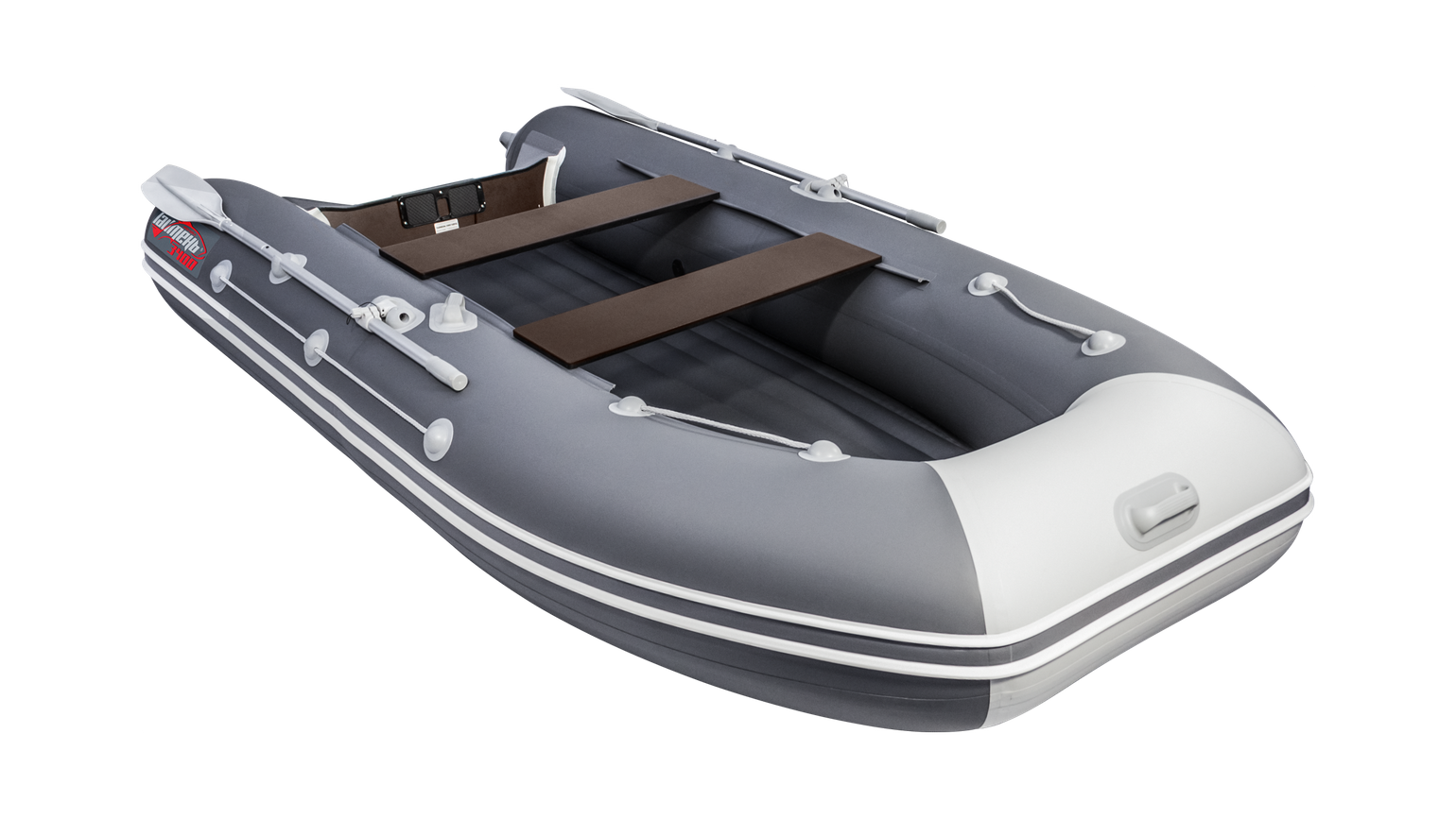 Купить Надувная лодка ПВХ, Таймень LX 3400 НДНД, графит/светло-серый 4603725302099 7ft.ru в интернет магазине Семь Футов