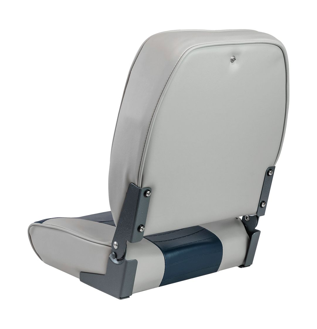 Купить Кресло мягкое складное Marine Rocket, обивка винил, цвет серый/синий (упаковка из 2 шт.) MR18038_pkg_2 7ft.ru в интернет магазине Семь Футов