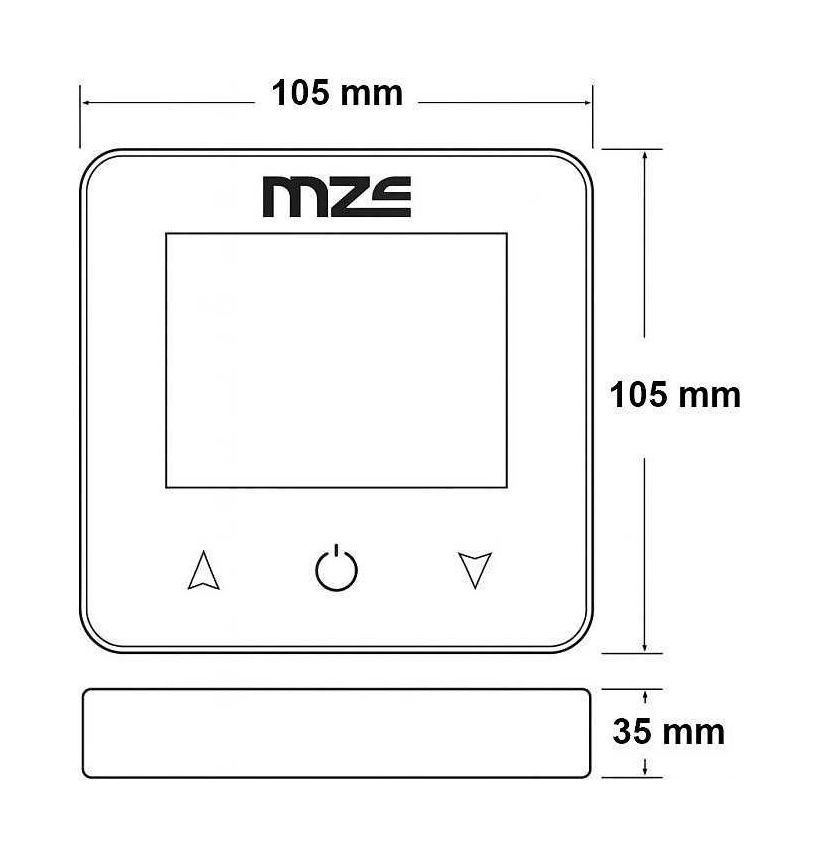 Купить Панель управления якорной лебедкой со счетчиком цепи, Mzelectronic SC030 7ft.ru в интернет магазине Семь Футов
