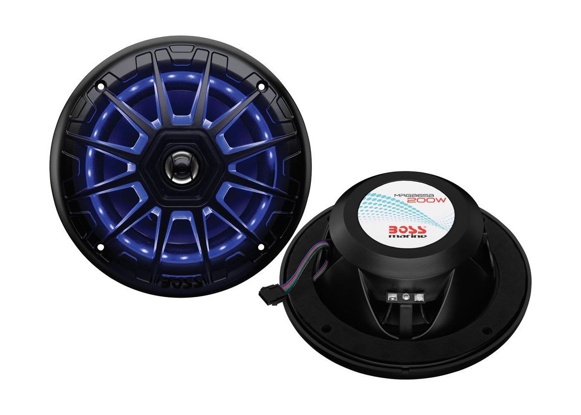 Купить Морская акустика BOSS MRGB65B (упаковка из 9 шт.) Boss Audio MRGB65B_pkg_9 7ft.ru в интернет магазине Семь Футов