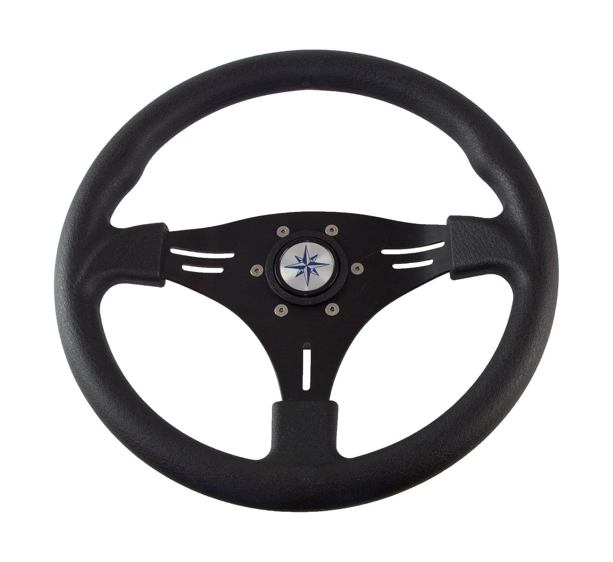 Купить Рулевое колесо MANTA обод и спицы черные д. 355 мм (упаковка из 5 шт.) Volanti Luisi VN70552-01_pkg_5 7ft.ru в интернет магазине Семь Футов