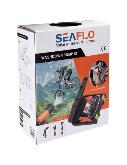 Купить Комплект помывочный переносной, 12 В, 17л/мин SeaFlo SFWP104507041 7ft.ru в интернет магазине Семь Футов