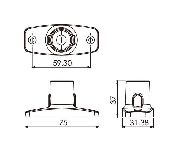 Купить Огонь топовый на стойке 4\', светодиодный (упаковка из 6 шт.) Easterner C25010C1_pkg_6 7ft.ru в интернет магазине Семь Футов