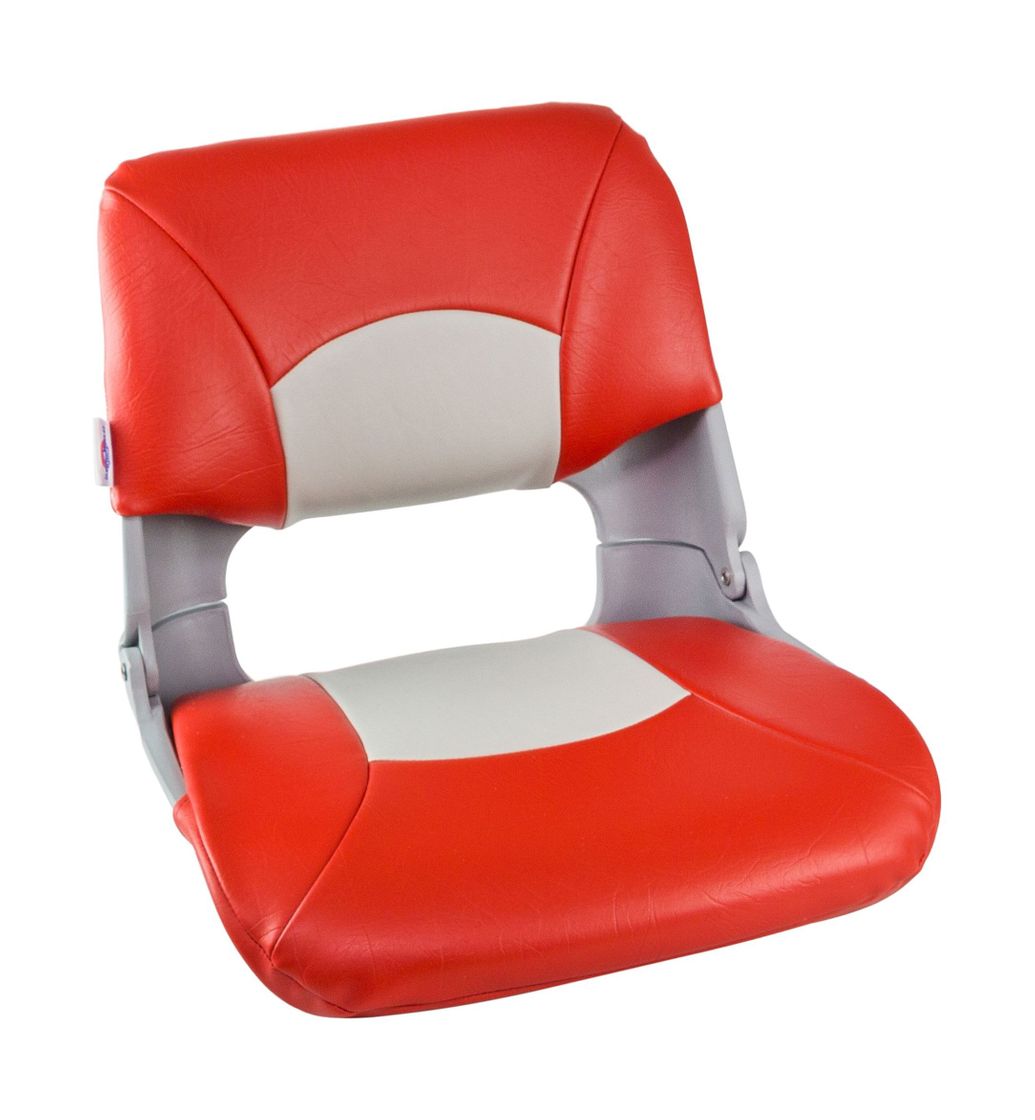 Купить Кресло складное мягкое SKIPPER, цвет серый/красный (упаковка из 10 шт.) Springfield 1061018_pkg_10 7ft.ru в интернет магазине Семь Футов