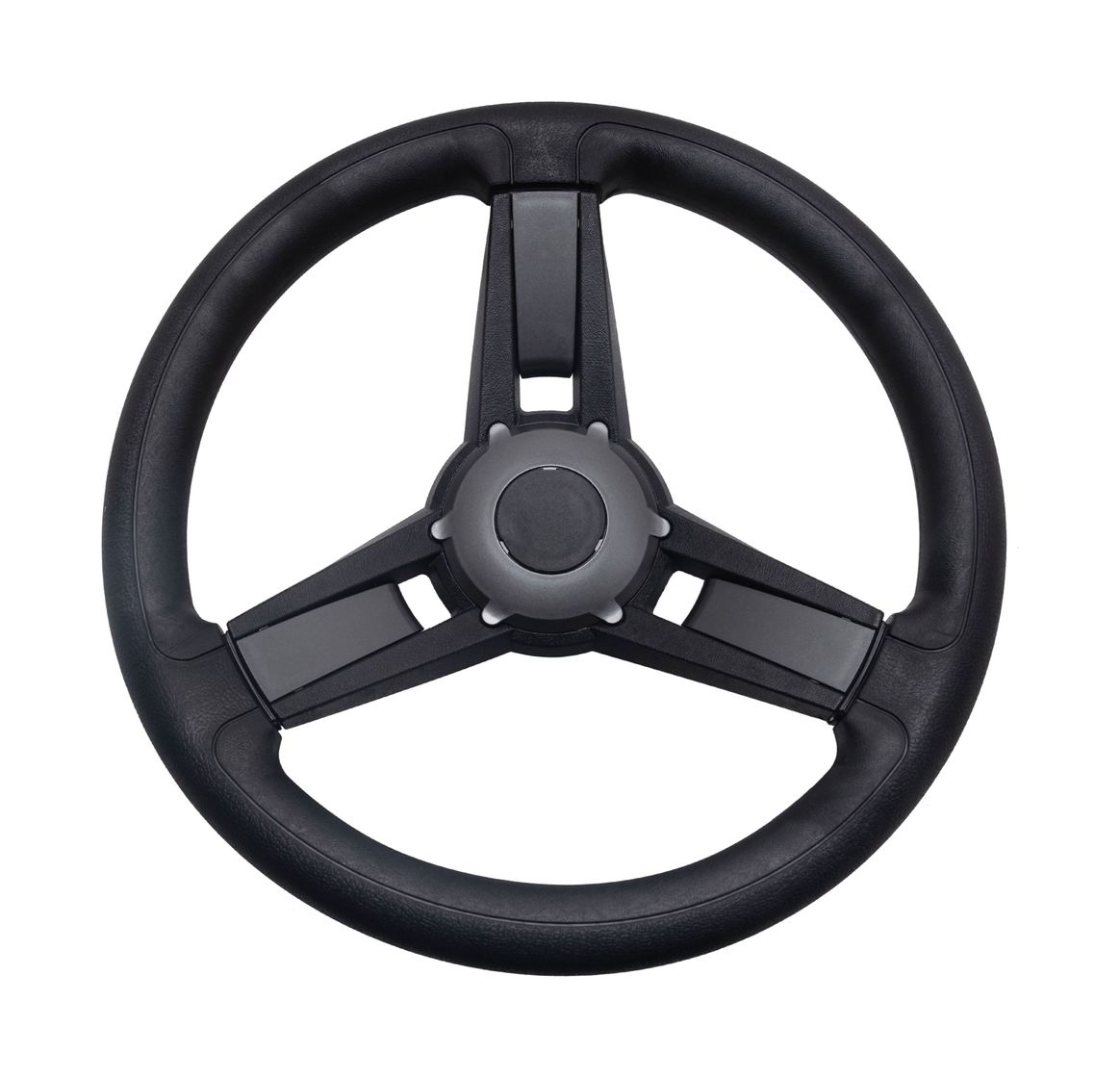 Купить Рулевое колесо GIAZZA хром черный, д.350 мм (упаковка из 4 шт.) Gussi 3GZA3571_pkg_4 7ft.ru в интернет магазине Семь Футов