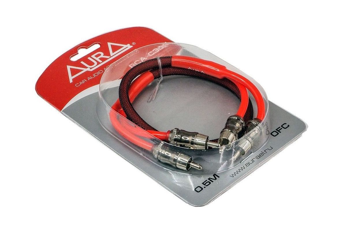 Купить Aura RCA-C305MKII RCA кабель 0.5 м 7ft.ru в интернет магазине Семь Футов