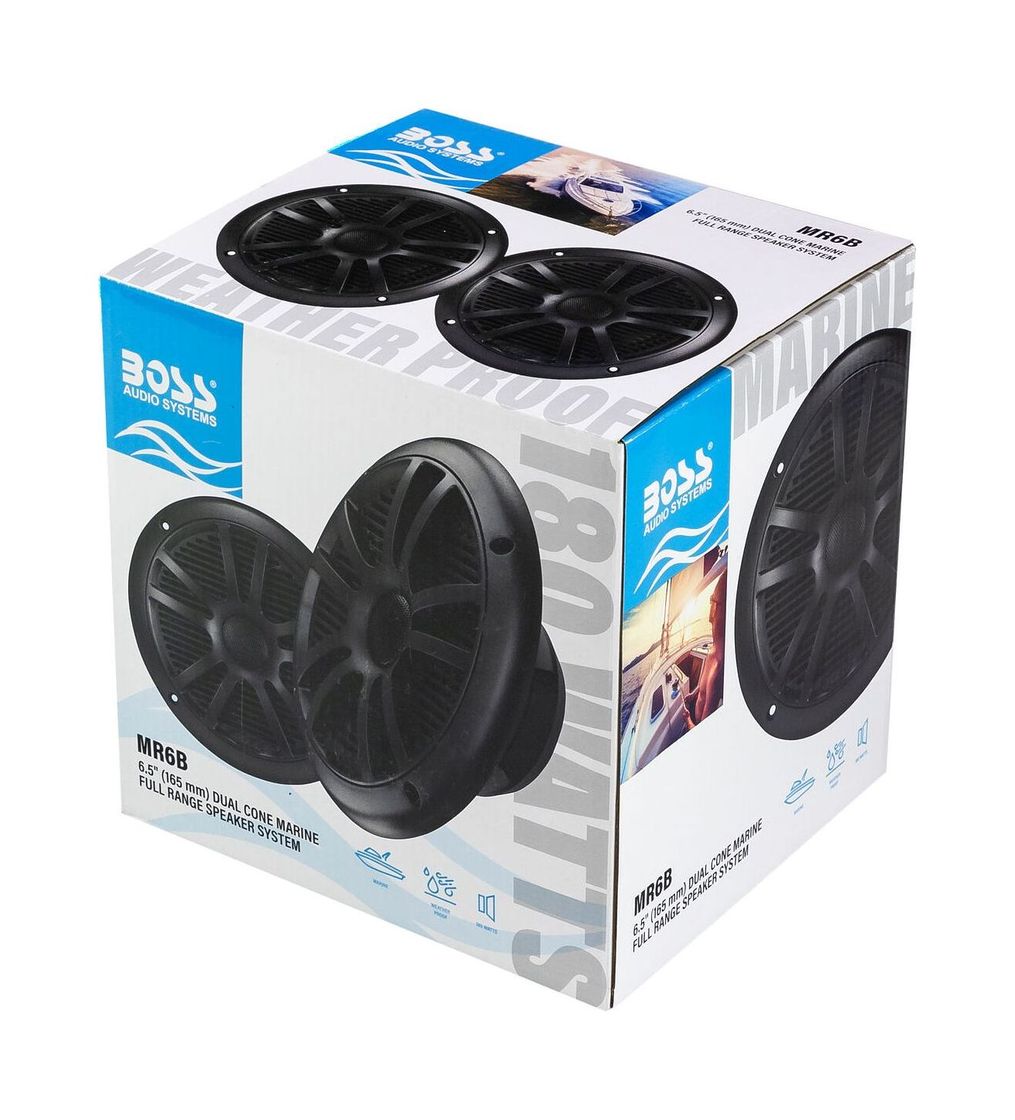 Купить Морская акустика BOSS MR6B (упаковка из 9 шт.) Boss Audio MR6B_pkg_9 7ft.ru в интернет магазине Семь Футов