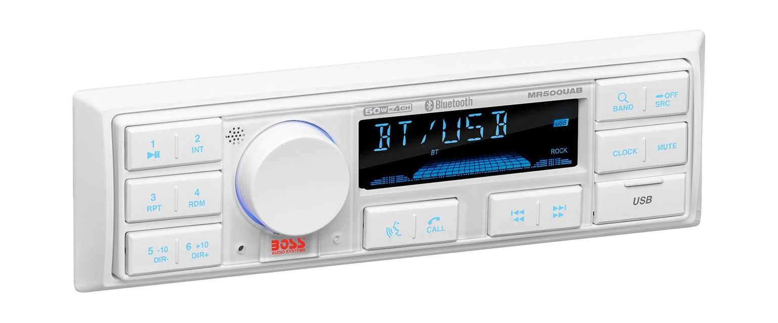 Купить Морская магнитола 1DIN BOSS MR500UAB (упаковка из 6 шт.) Boss Audio MR500UAB_pkg_6 7ft.ru в интернет магазине Семь Футов