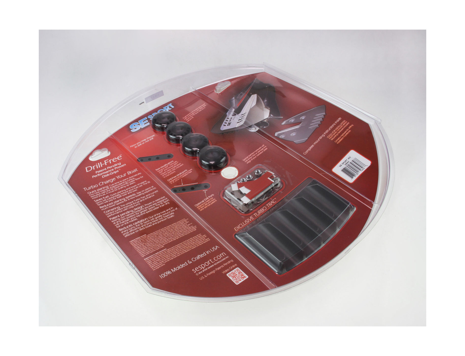 Купить Гидрокрыло для подвесного лодочного мотора 40-350 л.с. черное, установка без сверления антикавитационной плиты SportMarine 74644 7ft.ru в интернет магазине Семь Футов