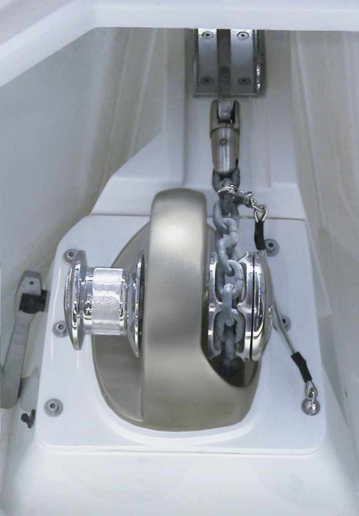 Купить Лебедка якорная Quick Eagle E1 512, 12 В, цепь 6мм (уценена) FSE005120006A00_utsenka 7ft.ru в интернет магазине Семь Футов