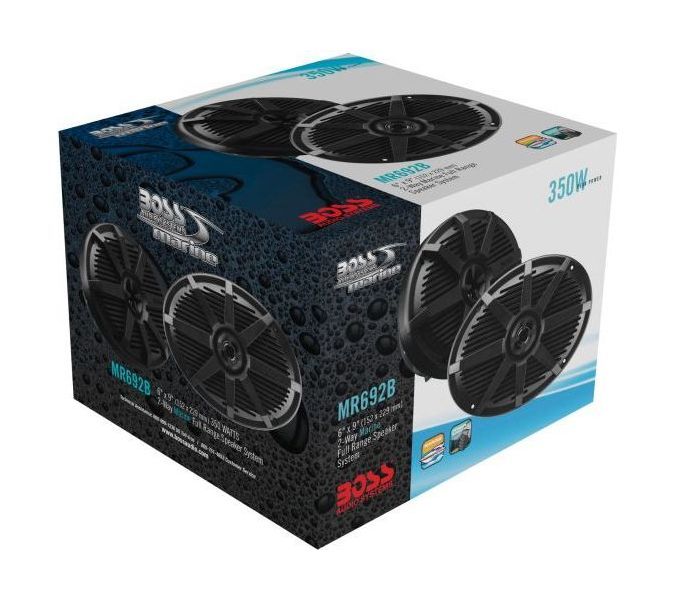 Купить Морская акустика 6x9 BOSS MR692B (упаковка из 9 шт.) Boss Audio MR692B_pkg_9 7ft.ru в интернет магазине Семь Футов