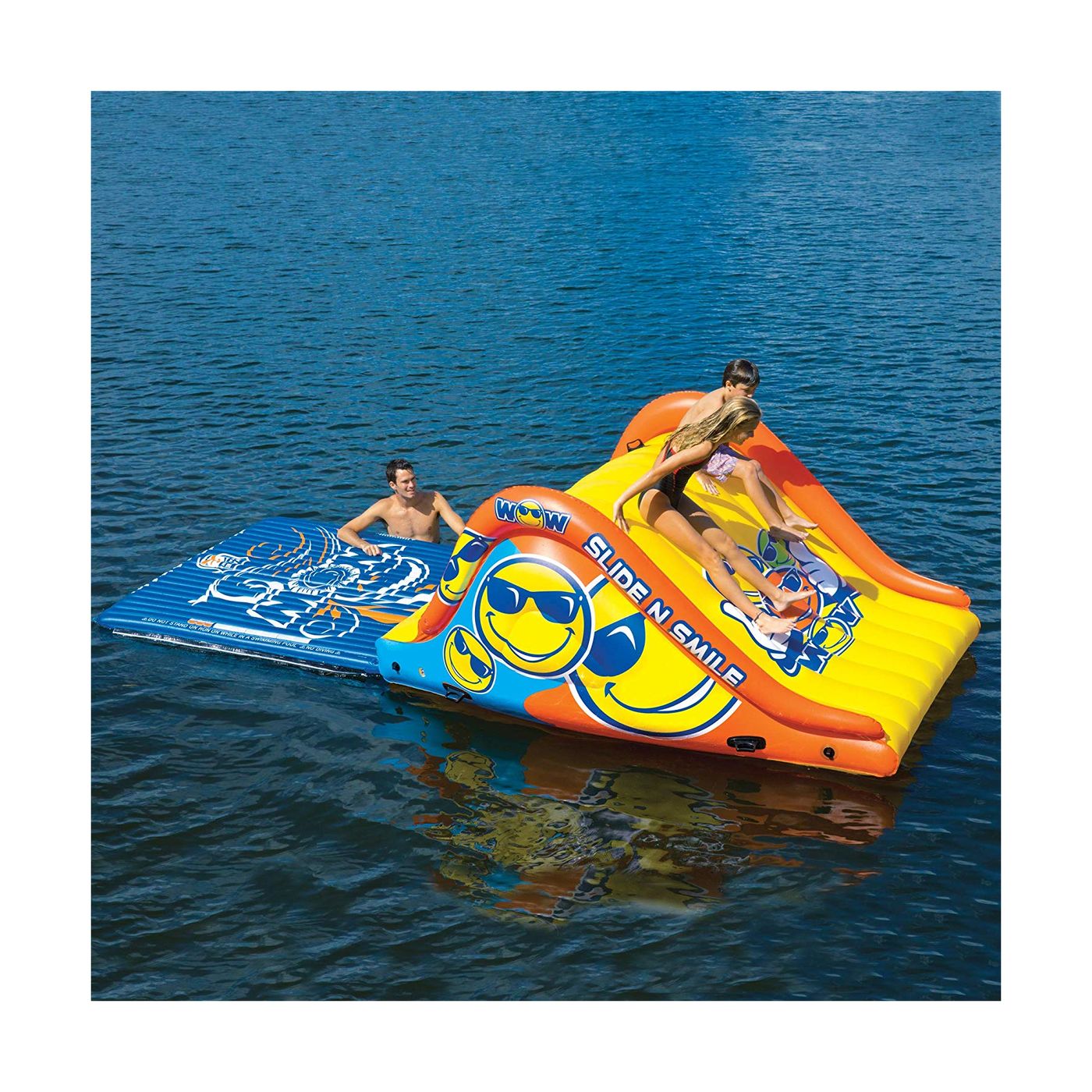 Купить Горка водная надувная Slide N Smile World of watersports 192210 7ft.ru в интернет магазине Семь Футов