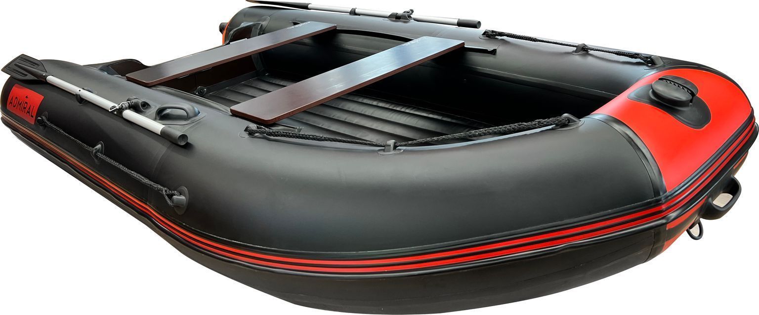 Купить Надувная лодка ПВХ, Адмирал 330 CF НДНД, красный/черный FR-00001935_ND_R-B 7ft.ru в интернет магазине Семь Футов
