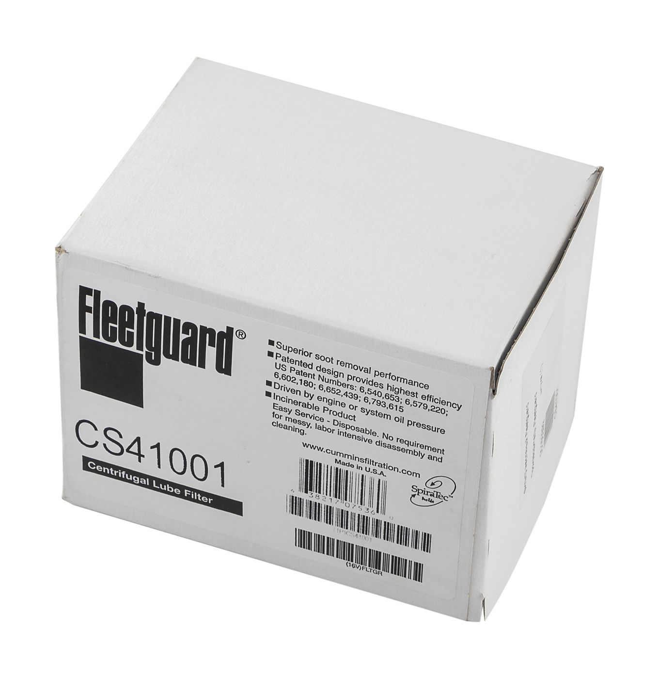 Купить Фильтр масляный Fleetguard CS41001 7ft.ru в интернет магазине Семь Футов