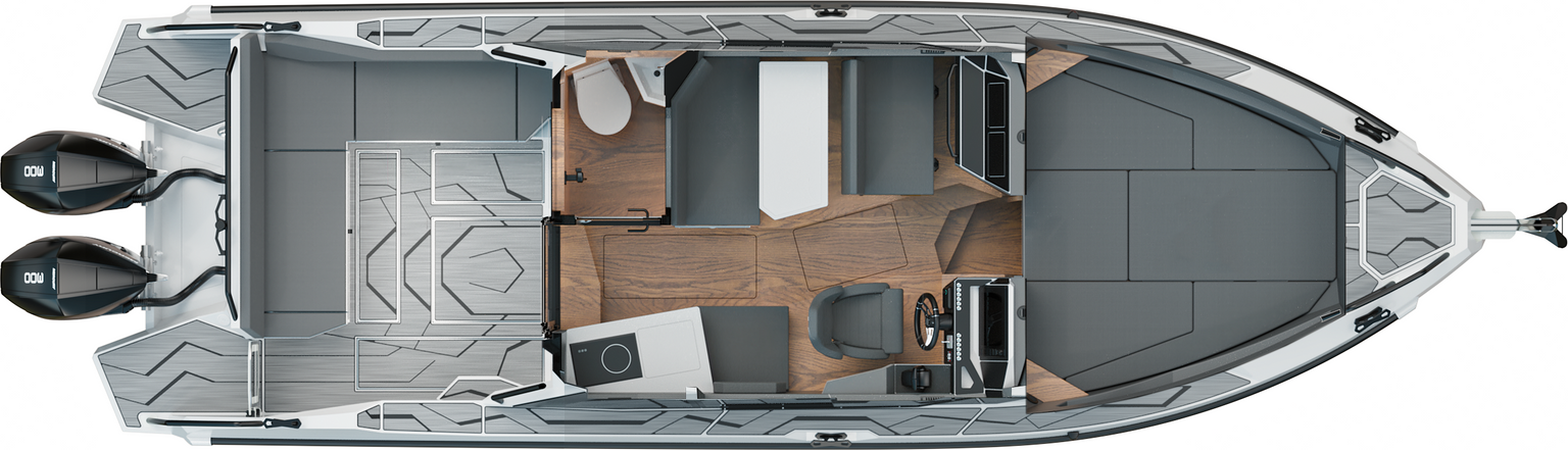 Купить Катер Victory А9 c Suzuki 2хDF300APX KITVA27 7ft.ru в интернет магазине Семь Футов