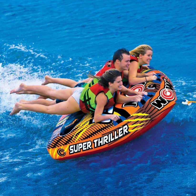 Купить Баллон буксируемый Super Thriller World of watersports 181020 7ft.ru в интернет магазине Семь Футов