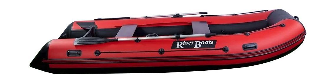 Купить Надувная лодка ПВХ, RiverBoats RB 370, серо-оранжевый RB370GO 7ft.ru в интернет магазине Семь Футов