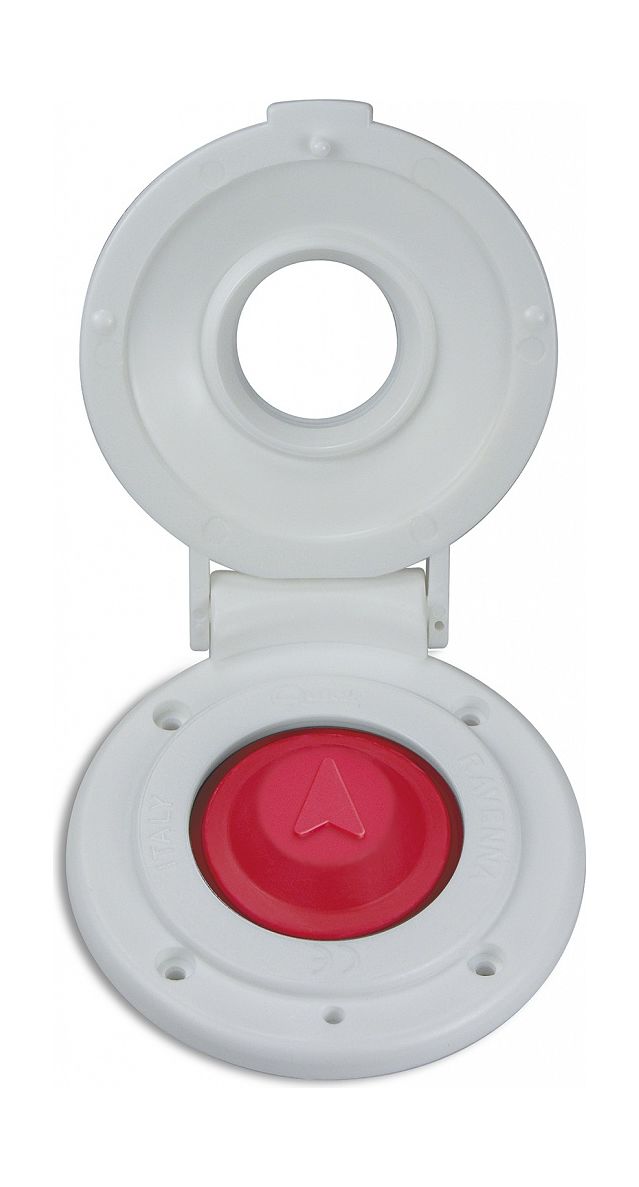 Купить Кнопка управления якорной лебедкой Quick, палубная, Up, белый FP900UW00000A00 7ft.ru в интернет магазине Семь Футов