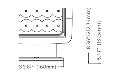 Купить Прожектор с дистанционным управление черный 10/30В SeaFlo SFSL32700W02BA 7ft.ru в интернет магазине Семь Футов