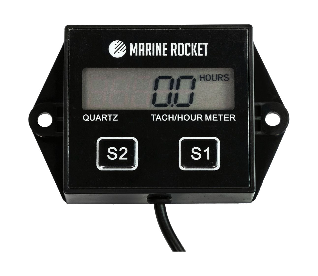 Купить Тахометр универсальный со счетчиком моточасов, сменная батарейка Marine Rocket THM204MR 7ft.ru в интернет магазине Семь Футов
