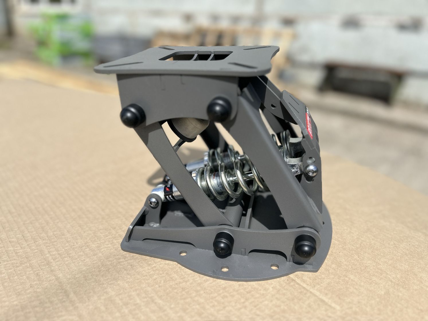 Купить Стойка амортизационная Практик 200 X2, оцинкованная, окрашенная RAL 9023 Praktik.pro praktik_200X2_RAL9023 7ft.ru в интернет магазине Семь Футов