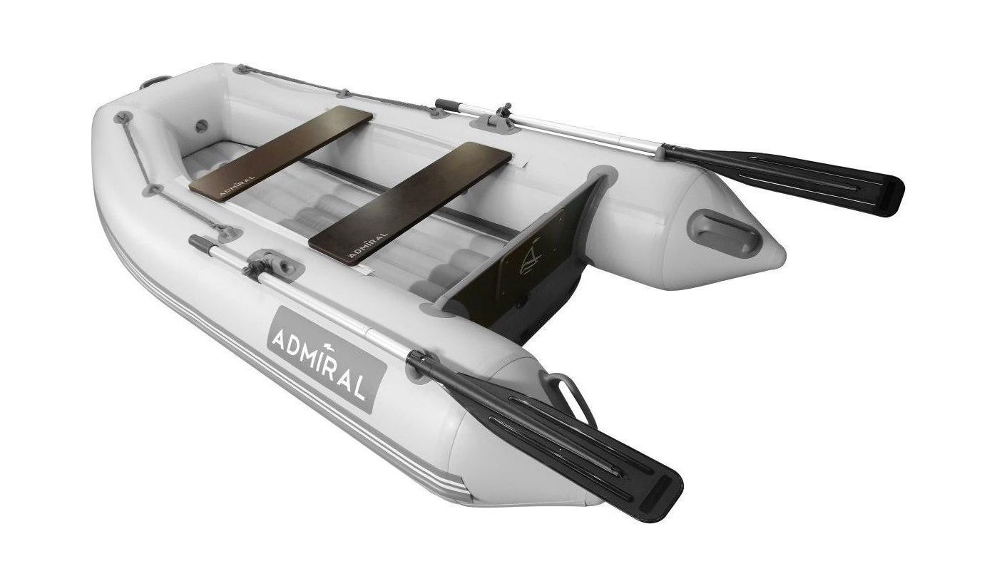 Купить Надувная лодка ПВХ, Адмирал 230 НД, светло-серый FR-00002221_LG 7ft.ru в интернет магазине Семь Футов