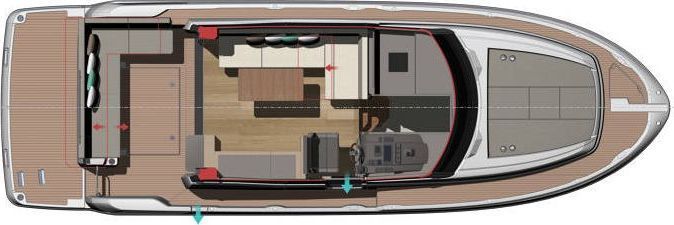 Купить Катер Jeanneau NC 37 с моторами 2х260 KITNC2 7ft.ru в интернет магазине Семь Футов