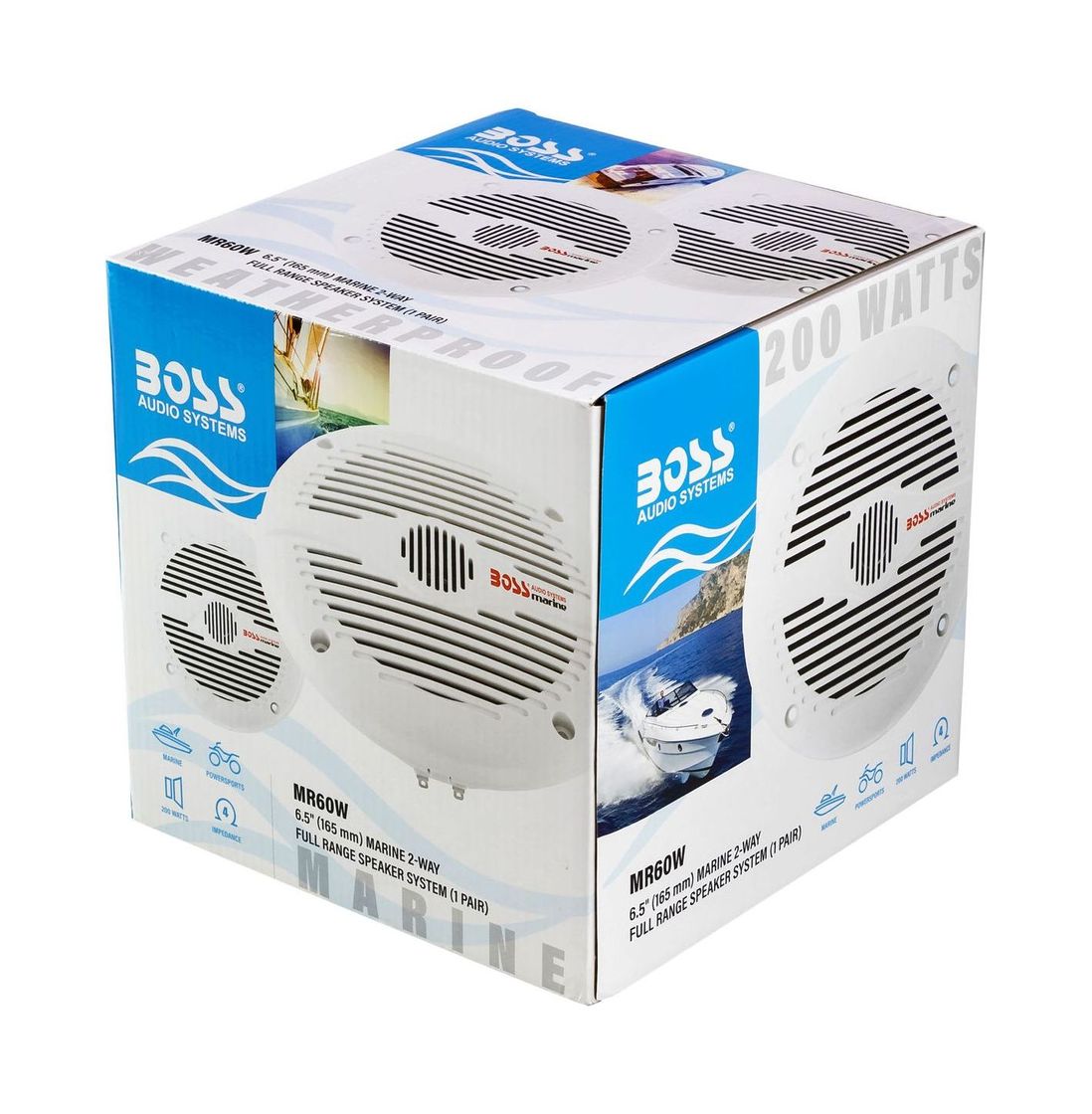 Купить Морская акустика BOSS MR60W (упаковка из 6 шт.) Boss Audio MR60W_pkg_6 7ft.ru в интернет магазине Семь Футов