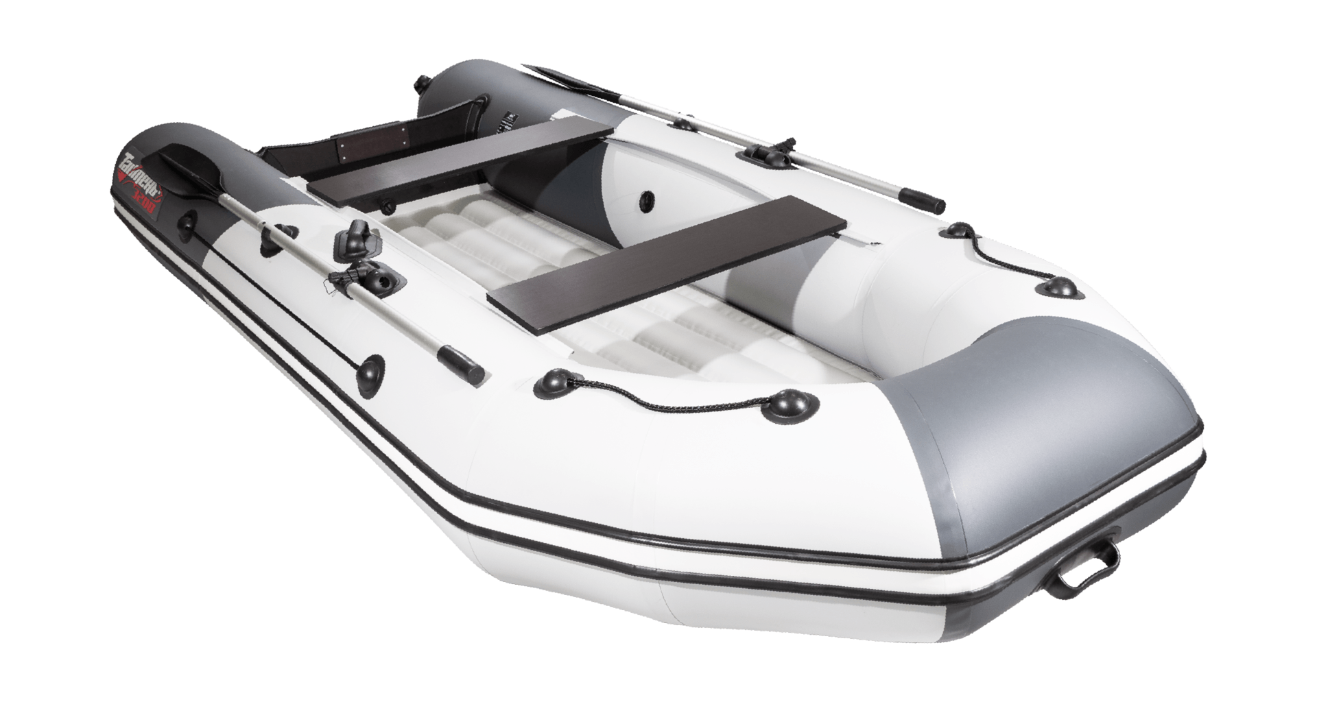 Купить Надувная лодка ПВХ, Таймень NX 3200 НДНД, св.серый/графит 4662725603546 7ft.ru в интернет магазине Семь Футов