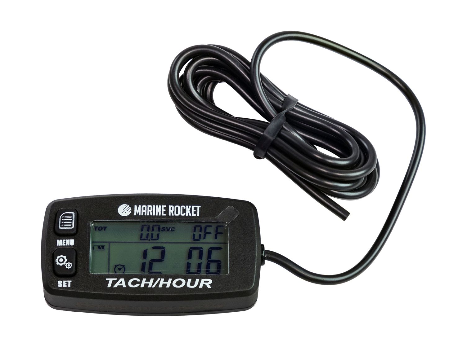 Купить Тахометр универсальный со сменной батарейкой Marine Rocket THM306MR 7ft.ru в интернет магазине Семь Футов
