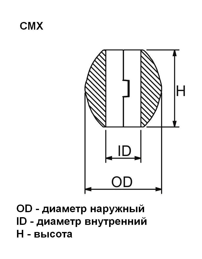 Купить Анод цинковый для валолинии, D85 мм. Martyr CMX85 7ft.ru в интернет магазине Семь Футов