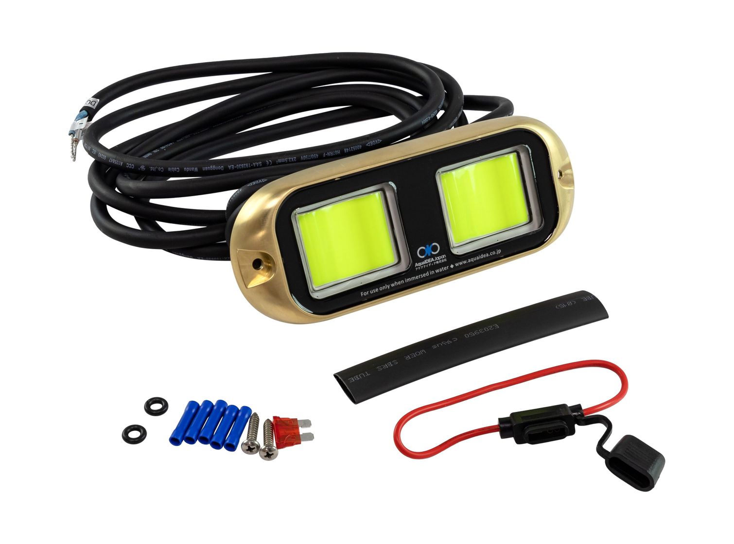 Купить Подводный огонь B60B зелёный, 60w, АкваИДЕЯ / AquaIDEA (упаковка из 2 шт.) Aqua IDEA B60BG_pkg_2 7ft.ru в интернет магазине Семь Футов