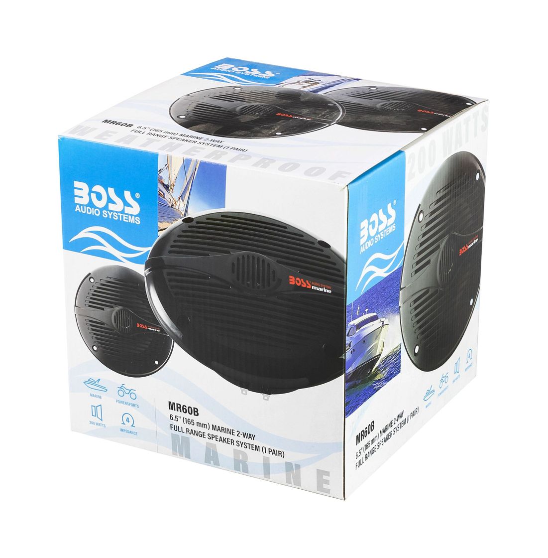 Купить Морская акустика BOSS MR60B (упаковка из 12 шт.) Boss Audio MR60B_pkg_12 7ft.ru в интернет магазине Семь Футов